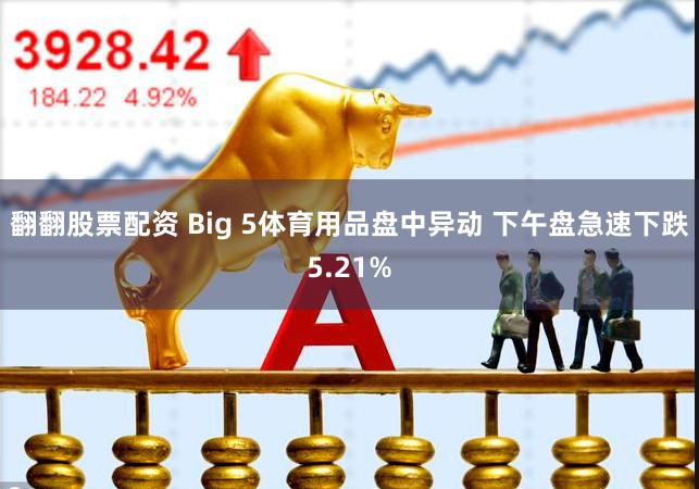 翻翻股票配资 Big 5体育用品盘中异动 下午盘急速下跌5.21%